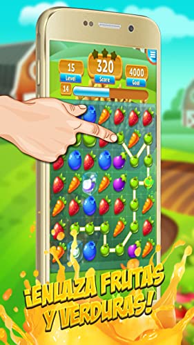 Fruit Link Smash Mania: juego gratuito Match 3