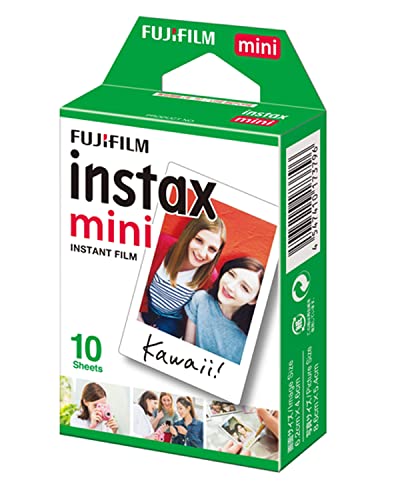 Fujifilm instax mini Brillo - Película fotográfica instantánea (10 hojas)