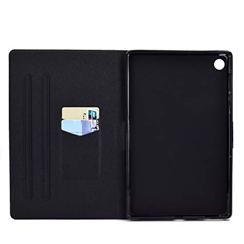 Funda para Lenovo Tab M10 FHD Plus 10.3'' 2020 Carcasa TB-X606F/TB-X606X Cuero PU Ligero Protector de Cartera con Función de Soporte para Lenovo Tab M10 Plus (2nd Gen)10,3 Pulgada,Lindo Patrón