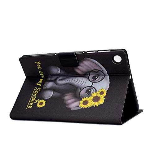 Funda para Lenovo Tab M10 FHD Plus 10.3'' 2020 Carcasa TB-X606F/TB-X606X Cuero PU Ligero Protector de Cartera con Función de Soporte para Lenovo Tab M10 Plus (2nd Gen)10,3 Pulgada,Lindo Patrón