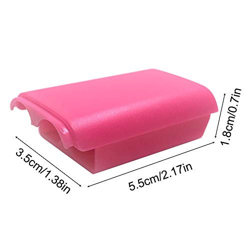 Funda Shell de 4 piezas para batería AFUNTA para el controlador inalámbrico Xbox 360 - 4 colores (Negro, Blanco, Rojo, Rosa)