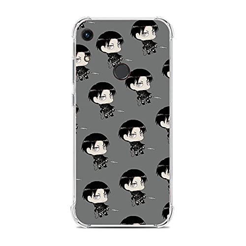 Funda transparente para HUAWEI Y6 2019, AOT-Titans Wings 4 Crystal Slim Silicona Silikon Coque