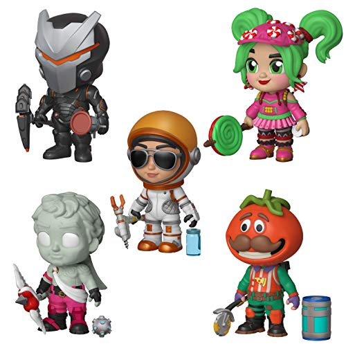 Funko 5 Star - Juego de coleccionistas Fortnite Series 1, Omega, Zoey, Moonwalker, Love Ranger, Tomatohead