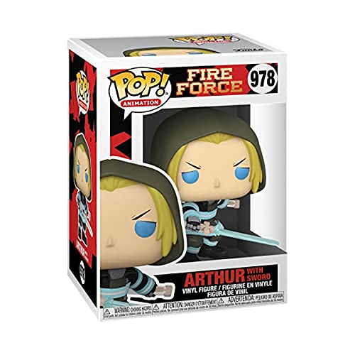 Funko 56156 POP Animation Fire Force - Arthur w/Sword