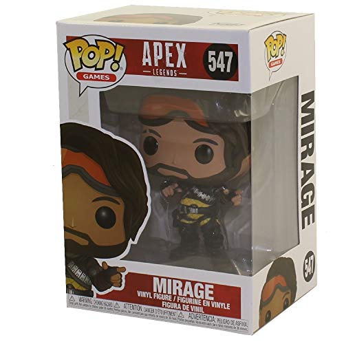 Funko- Pop Games: Apex Legends-Mirage Collectible Toy, Multicolor (43284)