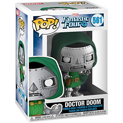 Funko- Pop Marvel: Fantastic Four-Doctor Doom Collectible Toy, Multicolor (44991)