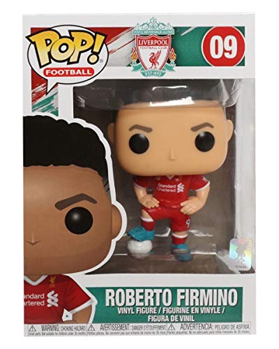 Funko- Pop. Vinyl: EPL: Liverpool: Roberto Firmino National Soccer Club Collectible Figure, Multicolor (29216)