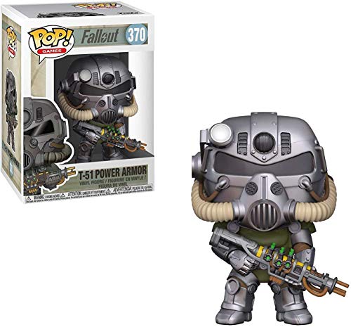 Funko - Pop! Vinyl: Games: Fallout S2: T-51 Power Armor Figura Coleccionable, Multicolor (33973)