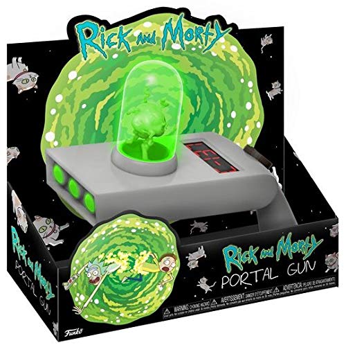 Funko- Rick & Morty 22958 Portal Gun Rick and Morty Figura coleccionable, Multicolor