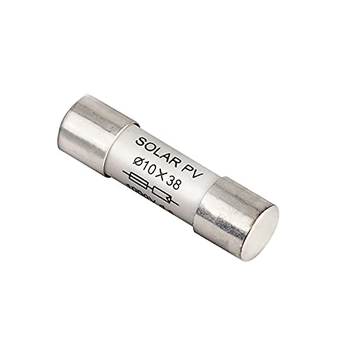 fusible 10 PCS 1000V 10 x 38mm Solar Pavo Fusible for el sistema de fusible del sistema de alimentación conector de fusible en línea Pavo Caja de combiner ( AMP : 20A Fuse 10 PCS , Size : 10 x 38MM )