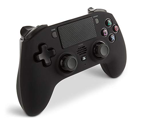 Fusion Pro - Mando inalámbrico para PlayStation 4, Bluetooth, motores de vibración doble, panel táctil, licencia oficial de Sony Europe
