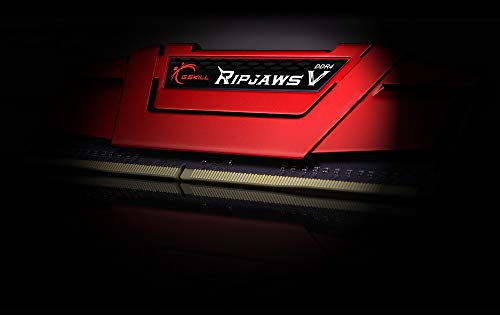 G-Skill F4-2400C15D-8GVR - Memoria RAM (8 GB (4GBx2), DDR4, 2400 MHz, Intel XMP 2.0, Ripjaws V)