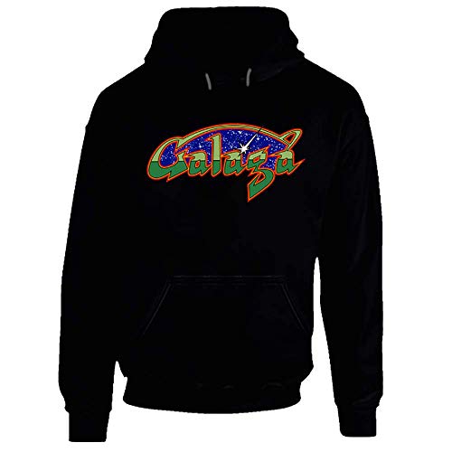 Galaga Logo Sudadera Retro Video Game Gamer Swag.