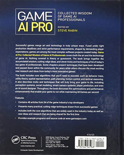 Game AI Pro: Collected Wisdom of Game AI Professionals