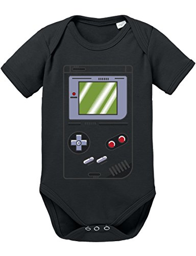 Game Bam 16-bit Nostalgie SNES Mario Super Kart 8-bit Yoshi Boy Cuerpo del bebé, Größe2:68;Baby:Schwarz