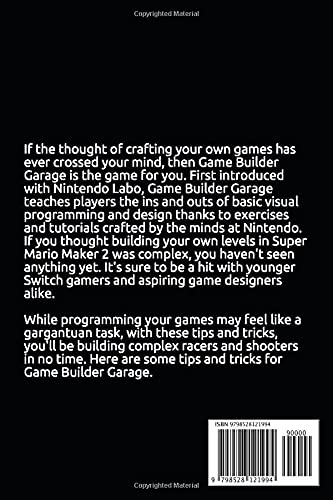 Game Builder Garage: Tips and tricks: Beginners guide