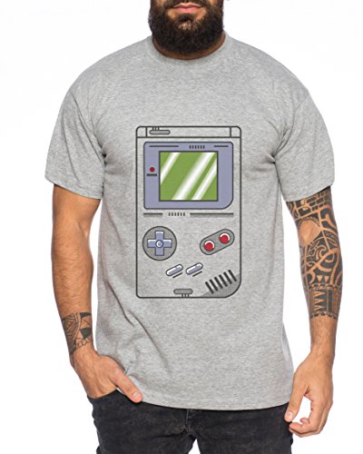 Game Color 16-bit Nostalgie SNES Mario Super Kart 8-bit Yoshi Boy Camiseta de Hombre, Colour:Dunkelgrau Meliert;Größe2:M
