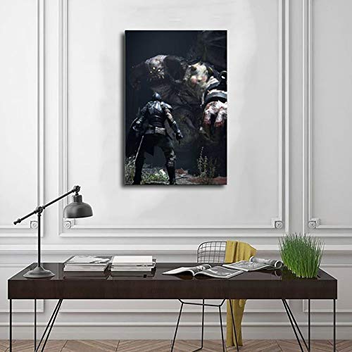Game Demon's Souls - Póster de lienzo para pared (50 x 75 cm)
