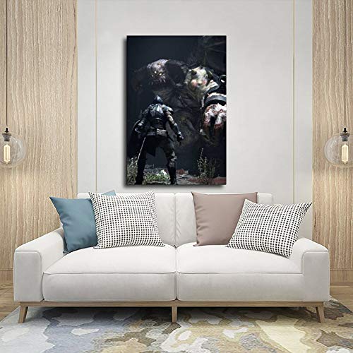 Game Demon's Souls - Póster de lienzo para pared (50 x 75 cm)