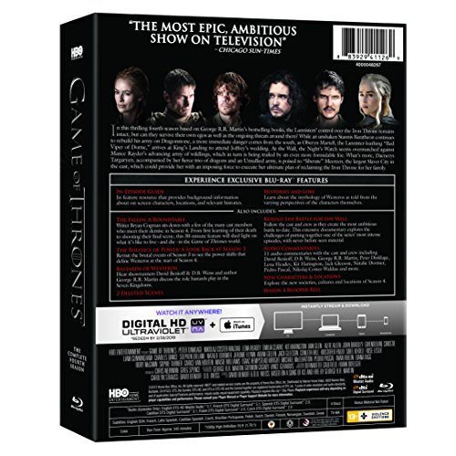 Game of Thrones: The Complete Fourth Season [USA] [Blu-ray]