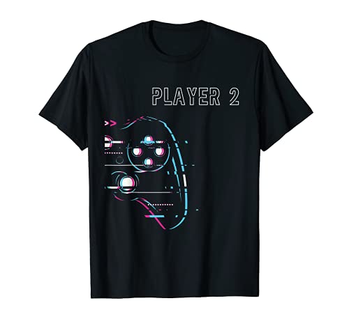 Gamer Couple - Player 1 Player 2 - Gamer Team Camiseta