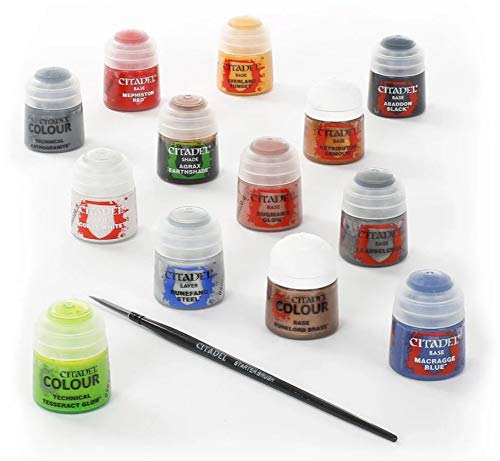 Games Workshop Warhammer 40,000 - Paints and Tools Set