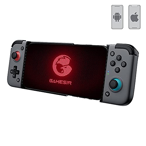 GameSir Controlador de Juegos móvil inalámbrico X2, Carga Tipo C, Bluetooth 5.0 Compatible con teléfonos Android iOS Juegos en la Nube Xbox Google Stadia GeForce Now MFi Apple Arcade Games