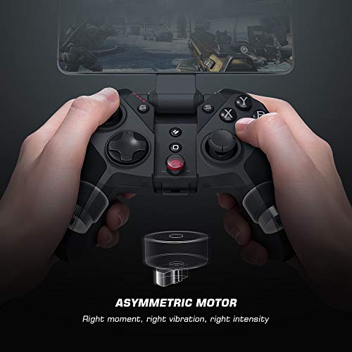 GameSir G4 Pro Mando Inalámbrico para PC/iOS/Android Phone, Dual Shock USB Mobile Gamepad para Apple TV Arcade MFi Games, Cloud Gaming Controller con ABXY extraíble