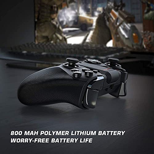 GameSir G4 Pro Mando Inalámbrico para PC/iOS/Android Phone, Dual Shock USB Mobile Gamepad para Apple TV Arcade MFi Games, Cloud Gaming Controller con ABXY extraíble