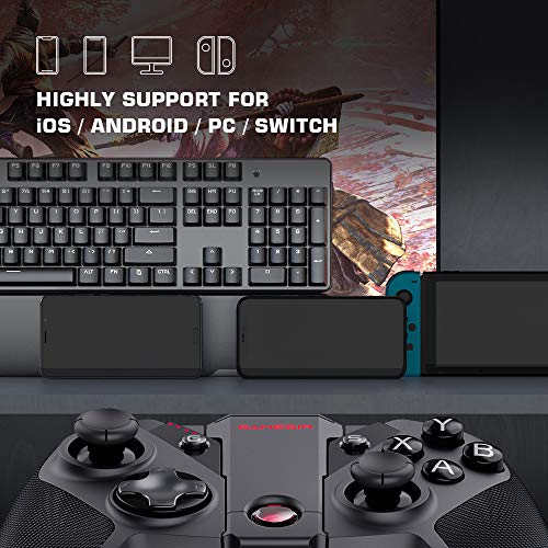 GameSir G4 pro Switch Controller Gamepad Wireless Controller for Switch/iOS/Android/PC, with Dual Motor, Six-Axis Gyroscope, Magnetic ABXY, Support Sc