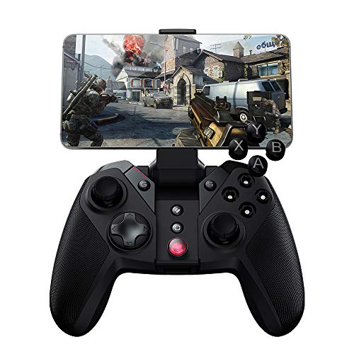 GameSir G4s – Mando de Bluetooth para Juegos, Controlador inalámbrico de 2.4 GHz, compatible con Smartphone / Tableta Android, Windows PC, PS3, Smart-TV, Samsung VR etc.