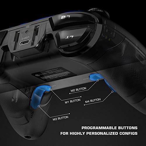 GameSir T4 pro Controlador inalámbrico de juegos Bluetooth para Windows 7 8 10 PC / iOS / teléfono Android / Nintendo Switch, joystick móvil recargable Gamepad para juegos MFi, retroiluminación LED