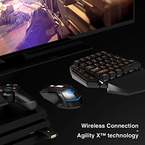 GameSir VX AimSwitch E-Sports Combo, Pack de Teclado y Ratón para Xbox Series X, Xbox One, PS4, PS3
