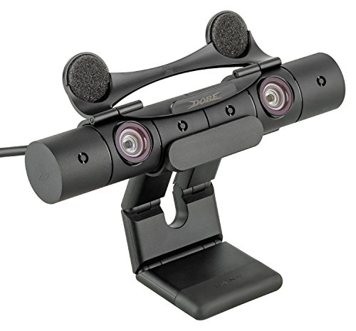 Gaminger PS4 Camera (2016) Cubierta de protección de la RV Cubierta de privacidad - Negro