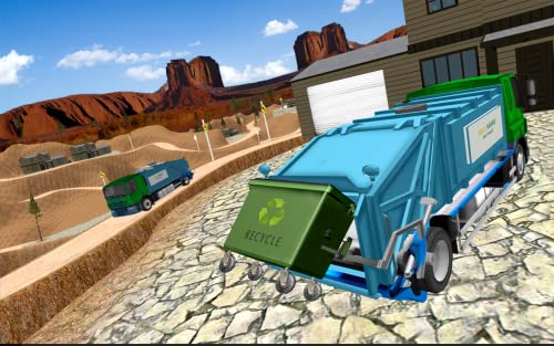 Garbage Truck Simulator 2017: City Dump Driver 3d