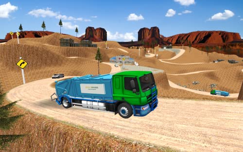 Garbage Truck Simulator 2017: City Dump Driver 3d