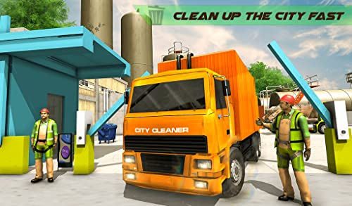 Garbage Truck Simulator - Real Dumper Truck Driving Games
