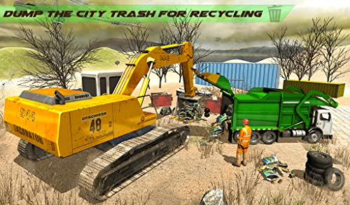 Garbage Truck Simulator - Real Dumper Truck Driving Games