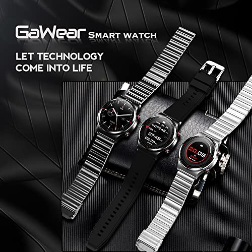 GaWear Reloj Inteligente,Smartwatch Hombre con 8 Modos de Deporte, Pulsómetro,Monitor de Sueño,Podómetro Monitores de Actividad Impermeable IP67 Smart Watch Hombre Reloj Deportivo para Android iOS