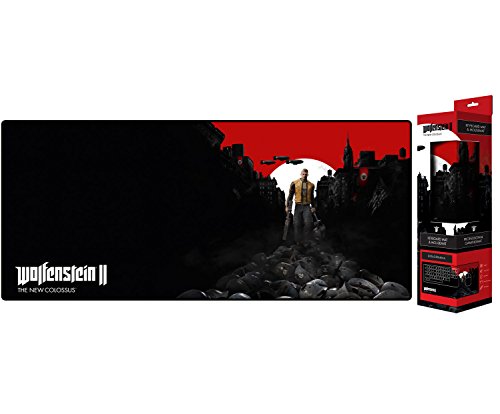 Gaya Entertainment Wolfenstein II The New Colossus Trail of The Dead - Alfombrilla de ratón (800 x 350 x 4 mm) (1029549)