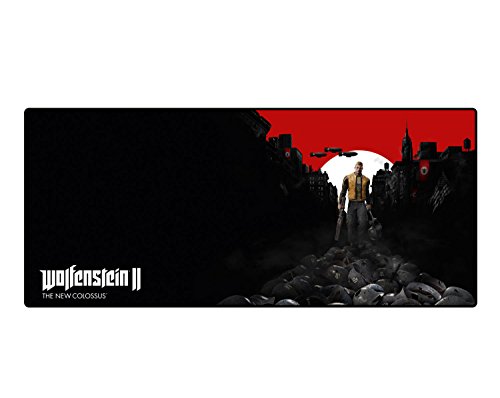 Gaya Entertainment Wolfenstein II The New Colossus Trail of The Dead - Alfombrilla de ratón (800 x 350 x 4 mm) (1029549)