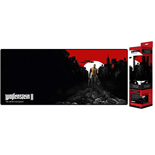 Gaya Entertainment Wolfenstein II The New Colossus Trail of The Dead - Alfombrilla de ratón (800 x 350 x 4 mm) (1029549)