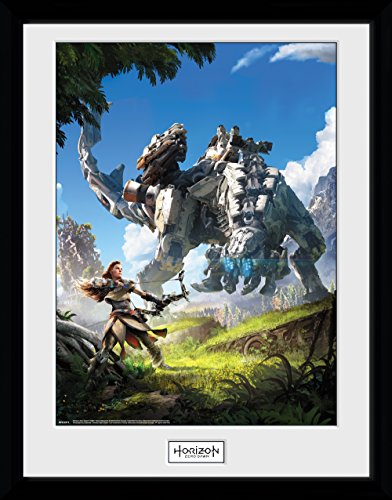 GB eye, Horizon Zero Dawn, Key Art, Print Enmarcado 40 x 30 cm