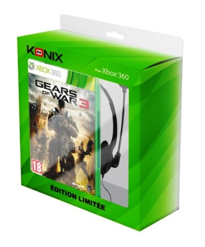 Gears of war 3 + Micro-casque - édition limitée [Importación francesa]