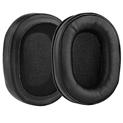Geekria Almohadillas de Repuesto para Auriculares Turtle Beach Ear Force Stealth 700, 450, 420X, 600, 500P, Ear Force XO Seven para Juegos, Almohadillas para Orejas (Poliuretano Cuadrado Redondo)