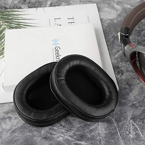 Geekria Almohadillas de Repuesto para Auriculares Turtle Beach Ear Force Stealth 700, 450, 420X, 600, 500P, Ear Force XO Seven para Juegos, Almohadillas para Orejas (Poliuretano Cuadrado Redondo)