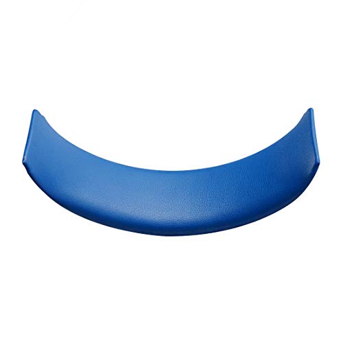 Geekria Earpad + Headband Compatible con Sony Playstation Gold Wireless/S4/PS3/PSV Auriculares Reemplazo de Almohadillas/Piezas de reparación de la Cubierta del Auricular (Black/Blue)