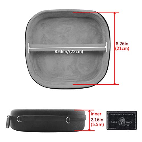 Geekria Funda para Auriculares Turtle Beach Stealth 500X, 420X, 350VR, Elite 800X, Razer Thresher, Vengeance, Logitech G930, G933, Estuch Rigid Transport