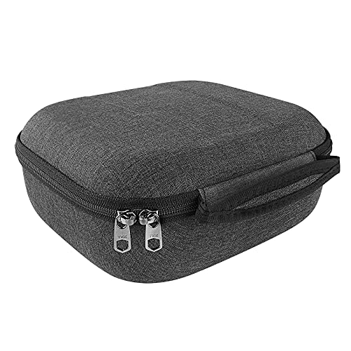 Geekria UltraShell Funda compatible con Turtle Beach Stealth 700, X12, PX22, PX24, Elite Pro 2 + auriculares, bolsa de transporte protectora de viaje con almacenamiento de cable (gris oscuro)