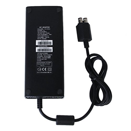 Générique - Cargador y adaptador de corriente AC para Microsoft Xbox 360 Slim